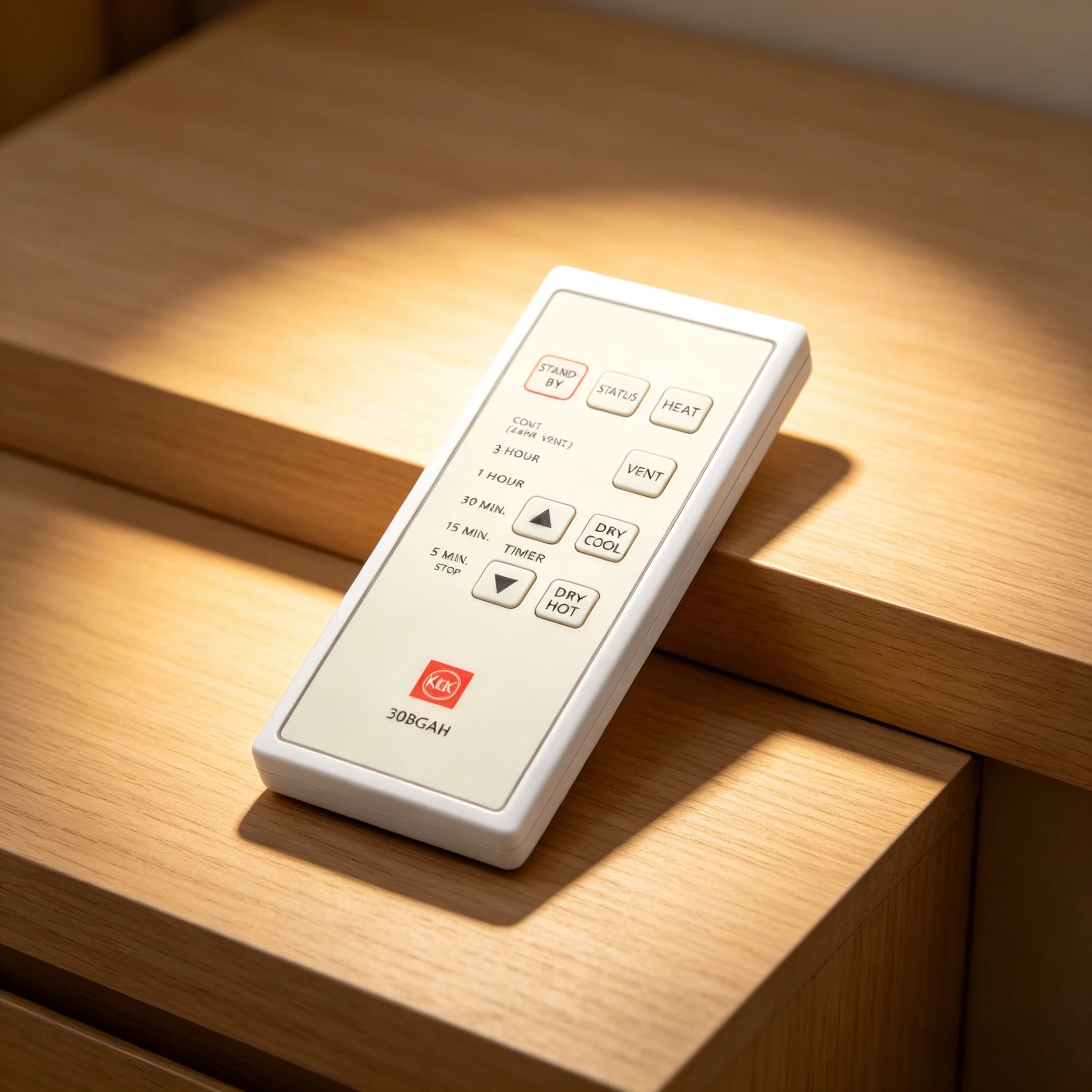 Replacement Remote Control Compatible with KDK Panasonic Bathroom Treasure FV-30BG1H 30BGAH FFV4700030S