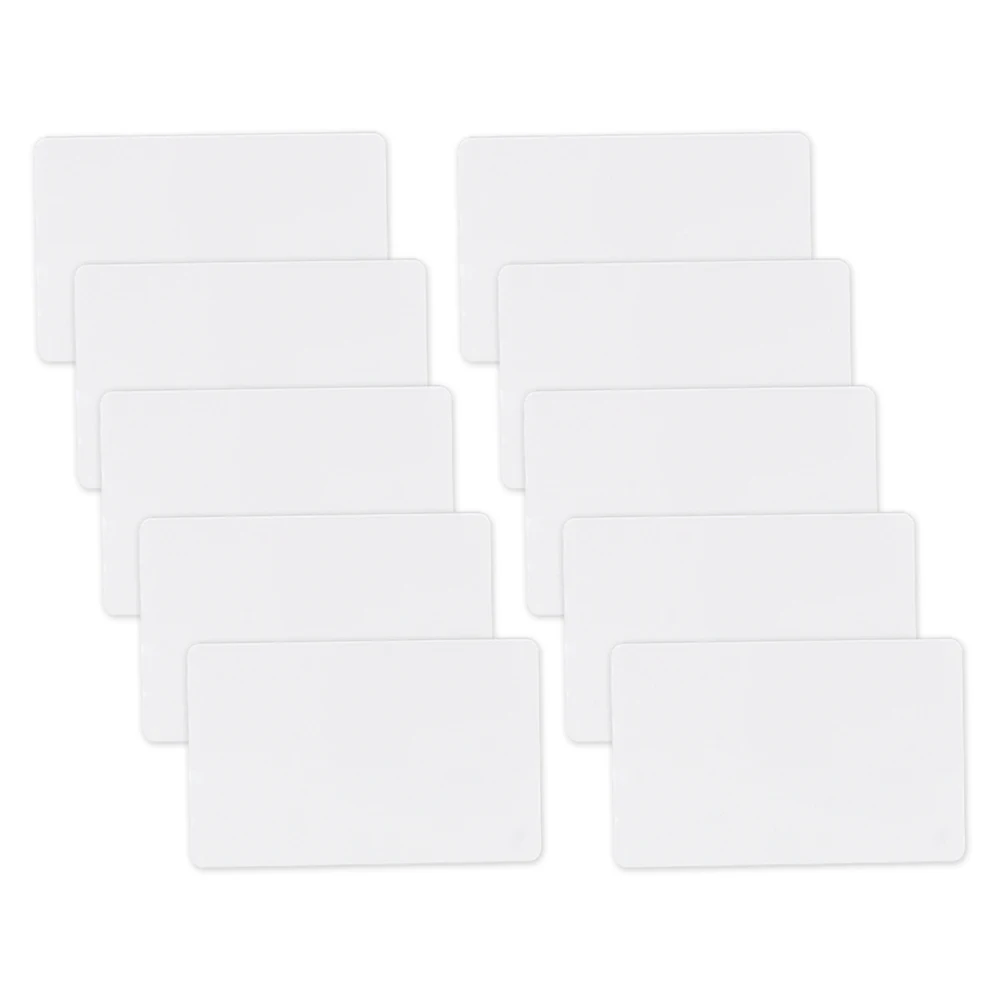 Waterproof M1 S50 13.56Mhz IC Card Read Only Keyfob RFID Smart Card Tag Access Control Key Fob Keychain 10pcs Fix for Attendance