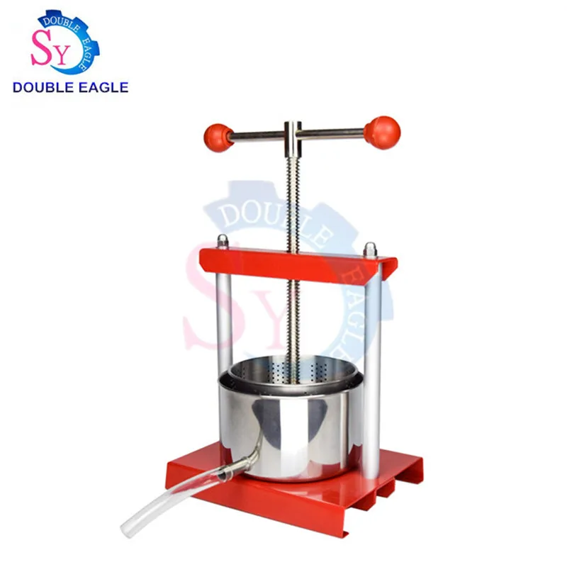 Wholesale price cheap 2L Manual juice pressing machine/Home stainless steel juicer self-brewing grape wine press machine