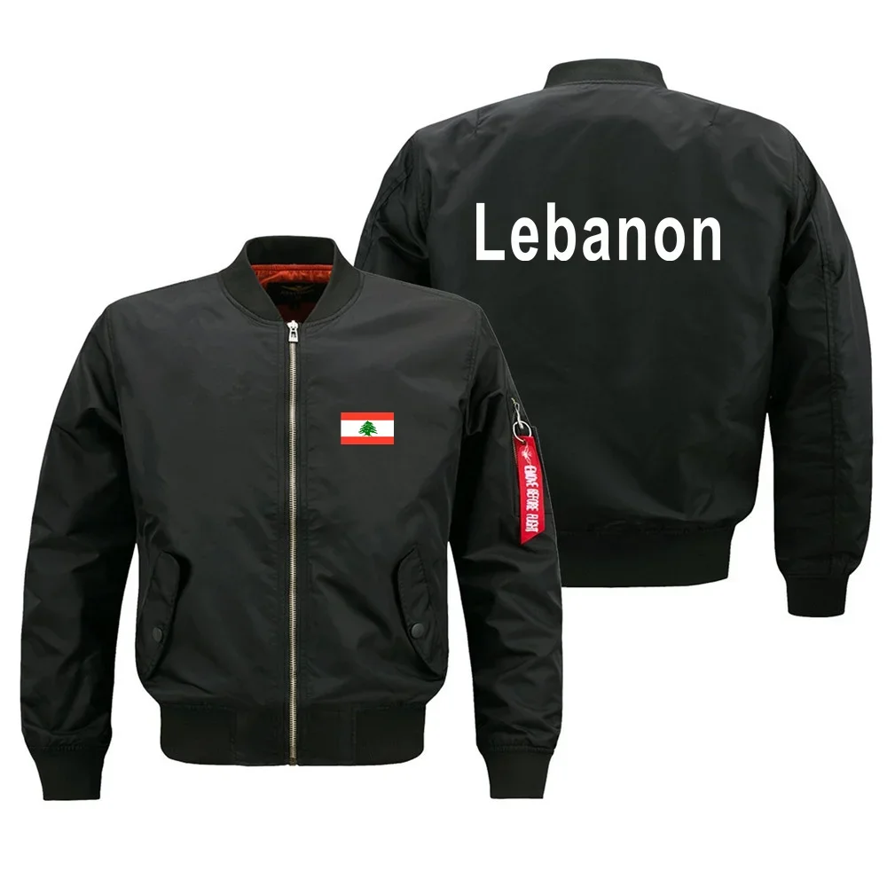 

Funny Lebanon Military Flight Aviation Men Ma1 Bomber Jacket Outdoor Windproof Man Baseball Coats
