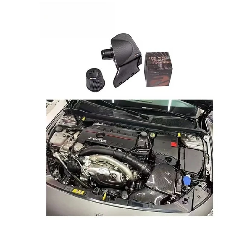 

Auto Engine Systems 100% Dry Carbon Fiber Cold Air Intake System for AMG A35 A35L CLA35 M260 2.0T