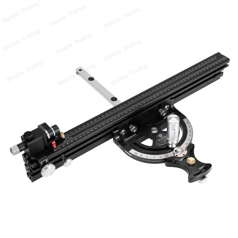 Miter Gauge with 850mm Extended Fence for Woodworking Table Saw Router Table Precision Angle Setting