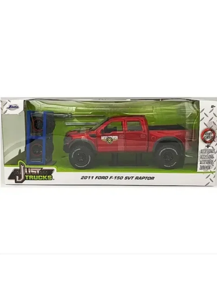 Jada 1:24 2011 Ford F-150 SVT RAPTOR High Simulation Diecast Car Metal Alloy Model Car for kids Gift Collection