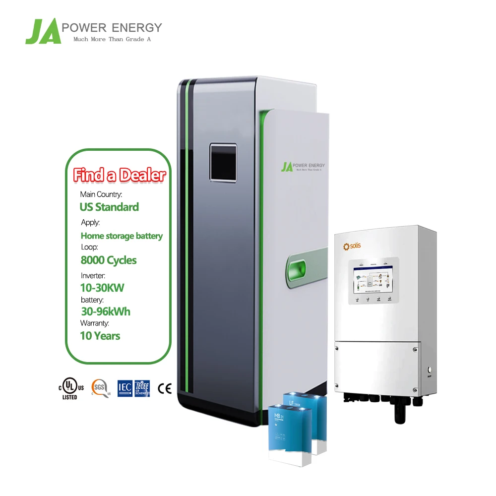 43kwh 48kwh Lithium Power Storage Battery 30kwh 40kwh 50kwh and 20Kva Hybrid Inverter Container All In One Solar Power System