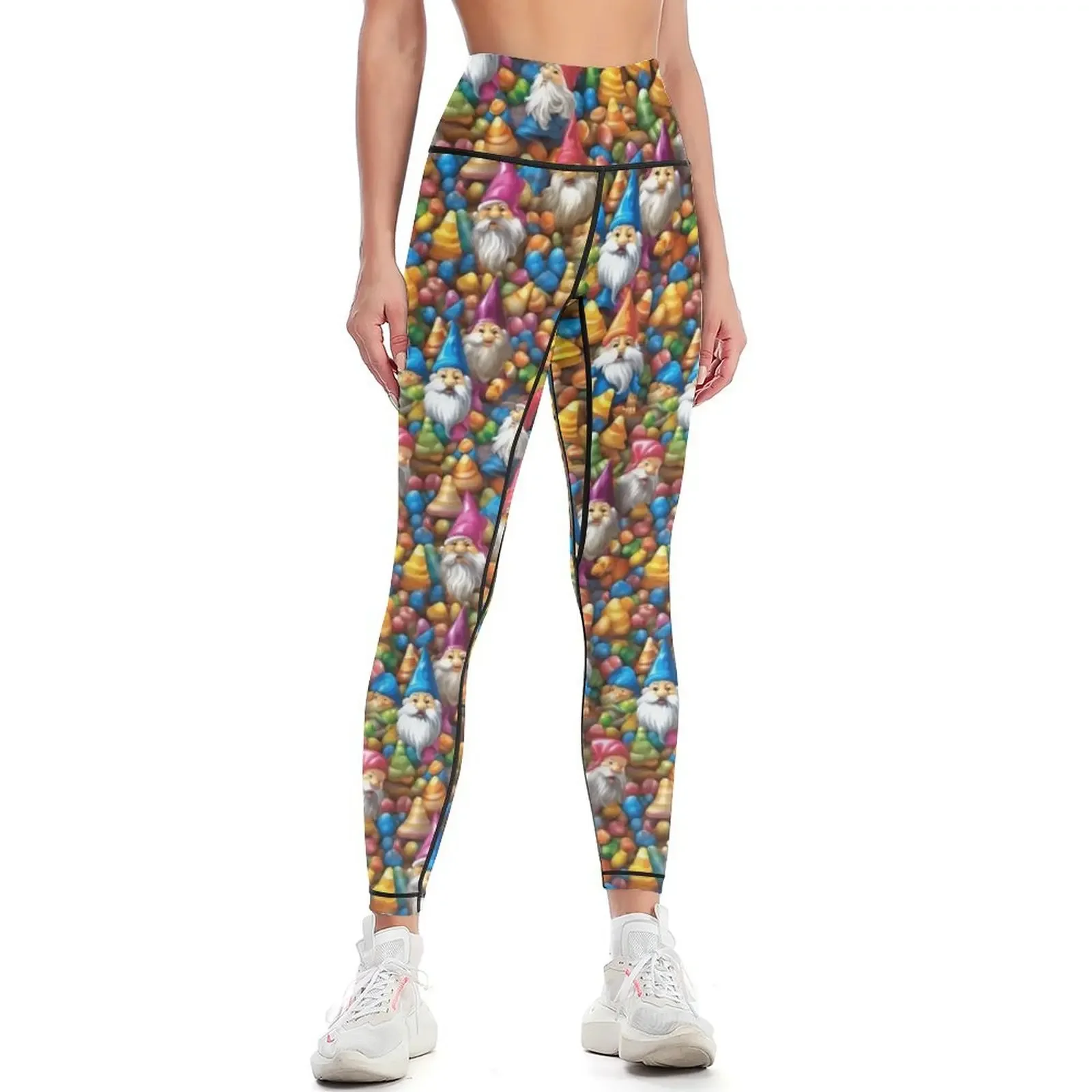 

GNOMES Leggings active wear harem pants Womens Leggings