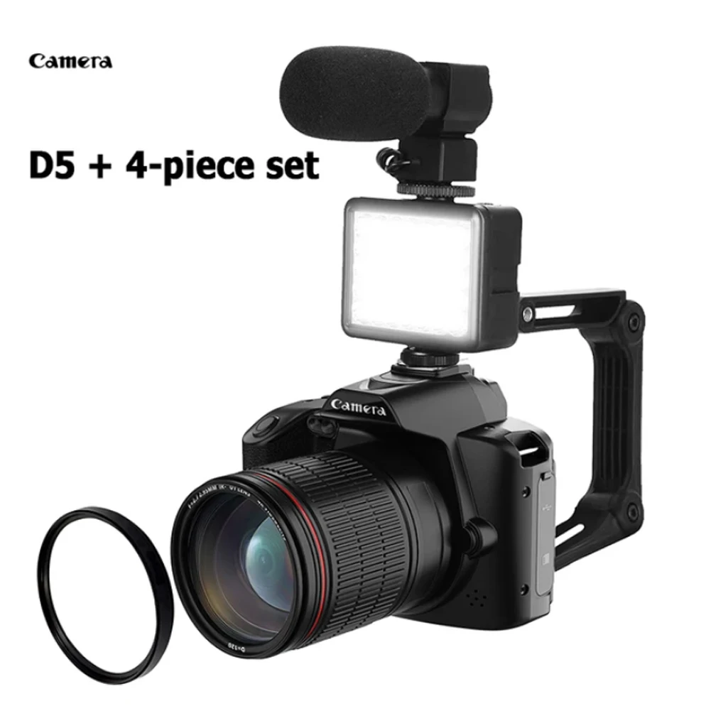 

Digital Camera 16X Digital Zoom Camera 4K HD Digital Camera Dual Lens Night Vision Cam For Photographer Beginner