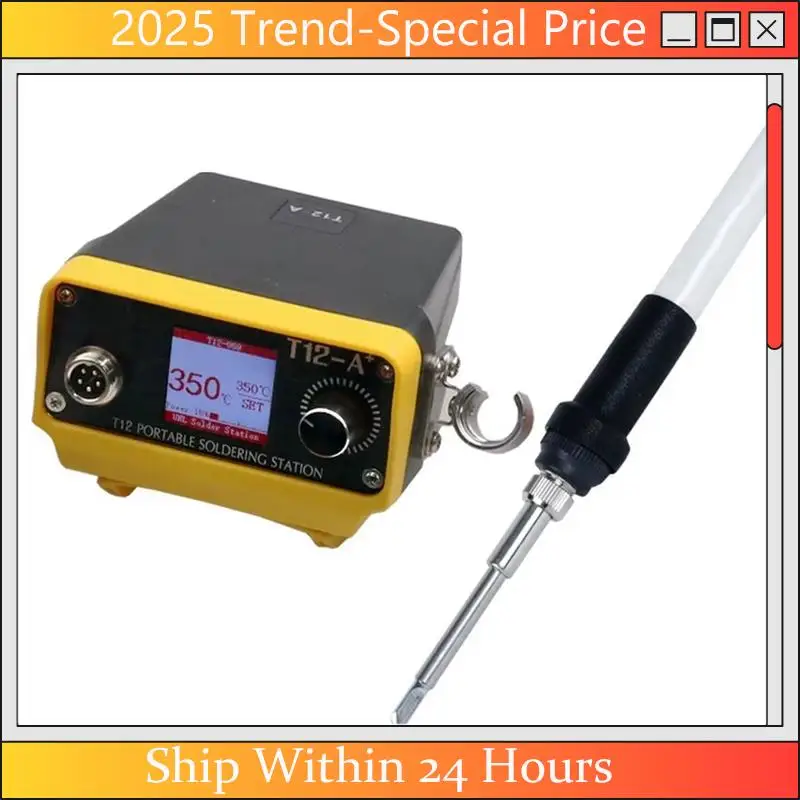 

Новая беспроводная паяльная станция T12-A Plus, паяльник для литиевой батареи макс. 18/20 В для комплекта «сделай сам»