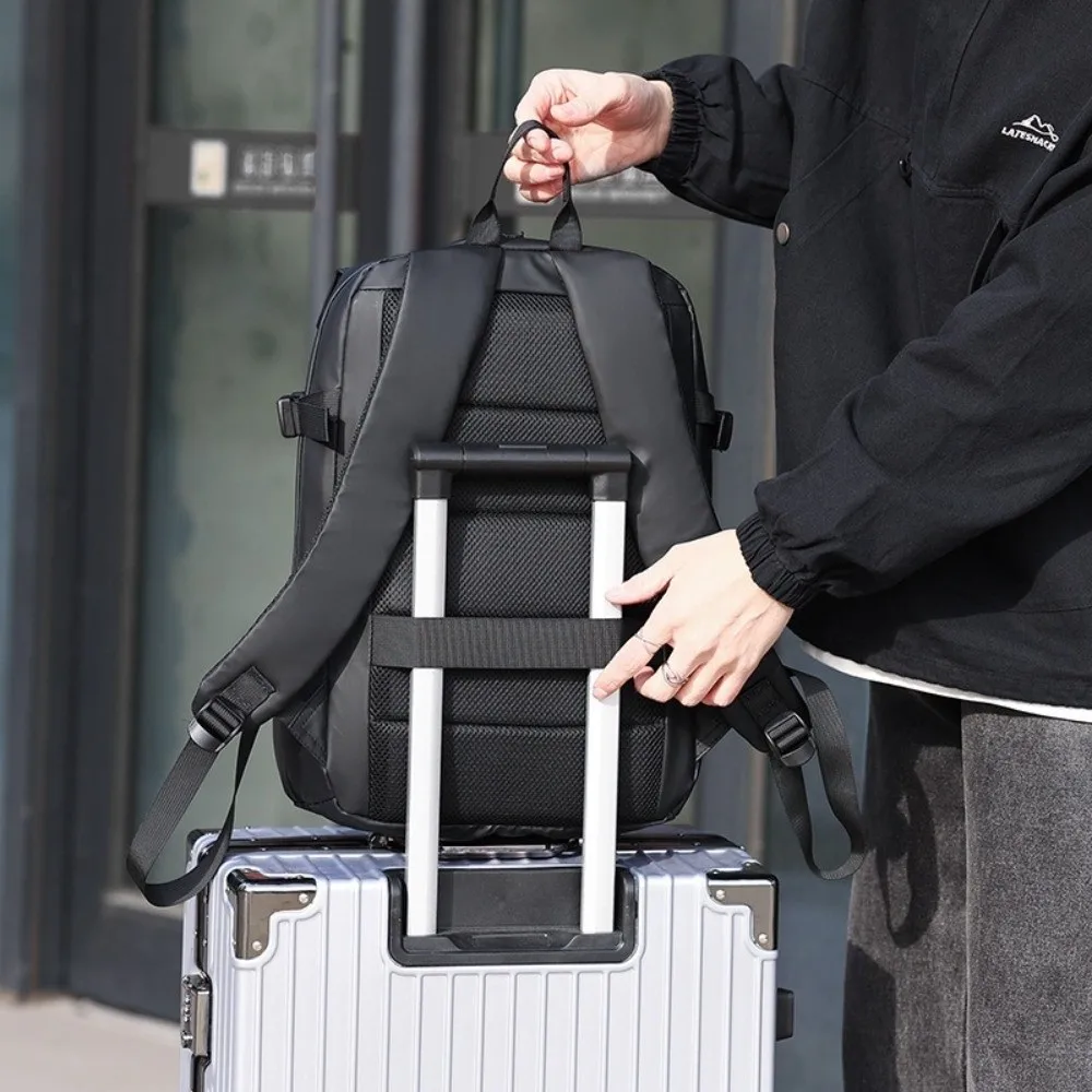 

Luxury Waterproof Travel Backpack Lightweight Expandable Laptop Backpack Large Capacity Multi-pocket Motorcycle Backpack Gym Bag