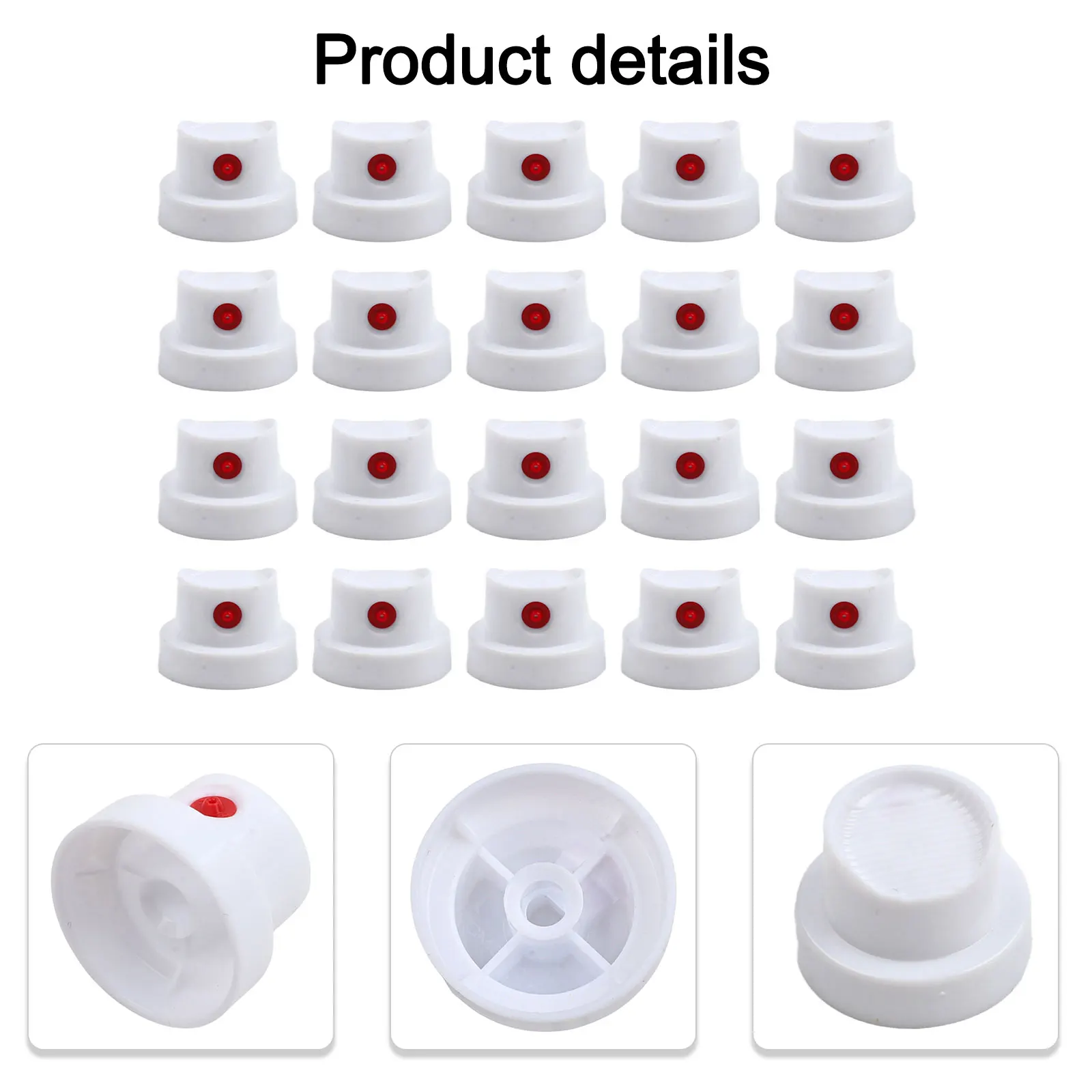 

Bottle Cover Nozzles Spray Paint Replacement Wear-resistant Spray Can Cover Replacement Cover Made Of PP Material