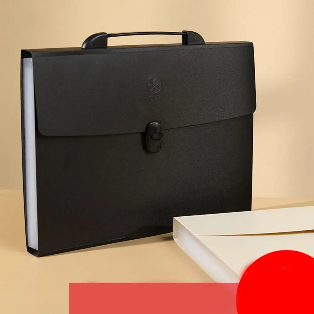 Moisture Proof Handheld Organ Bag Multi-layer Large-capacity A4 File Storage Bag Waterproof Wear-resistant A4 File Folder