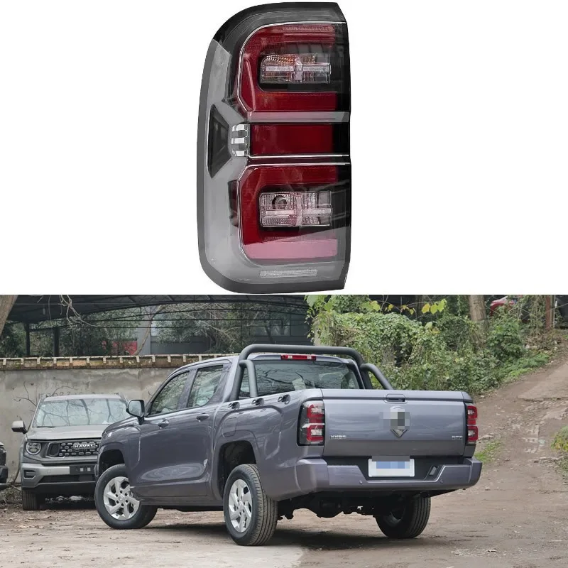 

Car Accessories For GWM Poer·KingKong pickup 2022 2023 Rear Tail Light Assembly Stop Lights Parking Lamp Turn signal Rear lamp