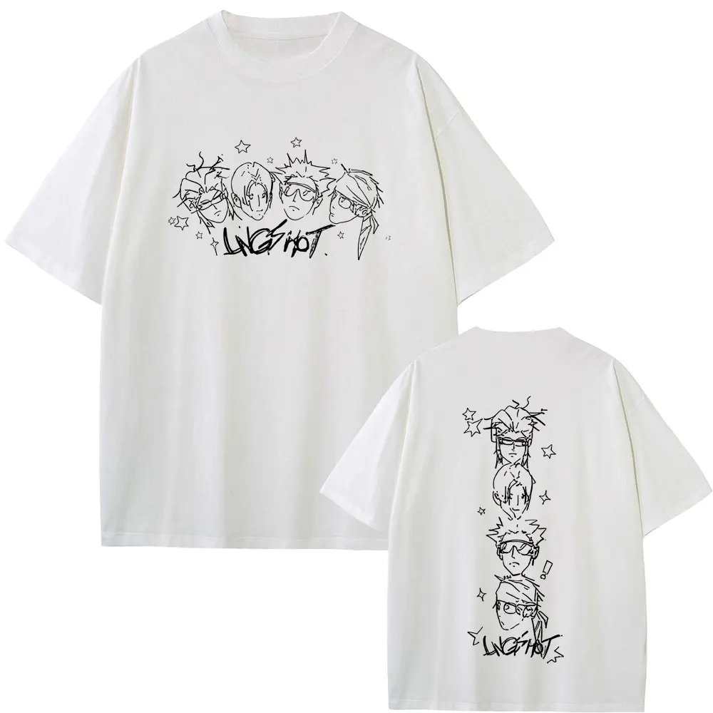 

Korean Band Jay Park Lngshot Face Graphic T Shirt Men Women Kpop Fashion Trend T-shirt Unisex Oversized Short Sleeve Streetwear
