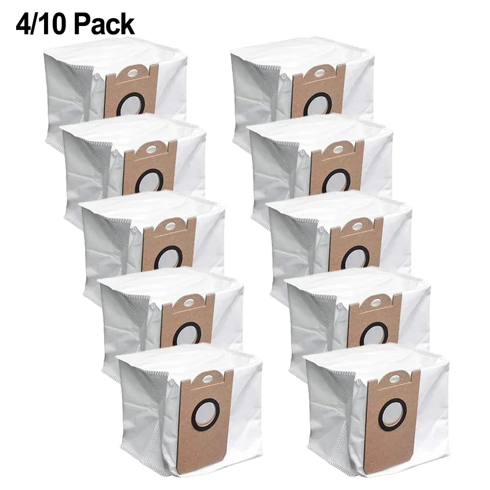 

4/10pcs Large Capacity Dust Bags For Vexilar W11 Robot Vacuum Cleaner Home Improvement Cleaning Tools Replacement Dust Bags