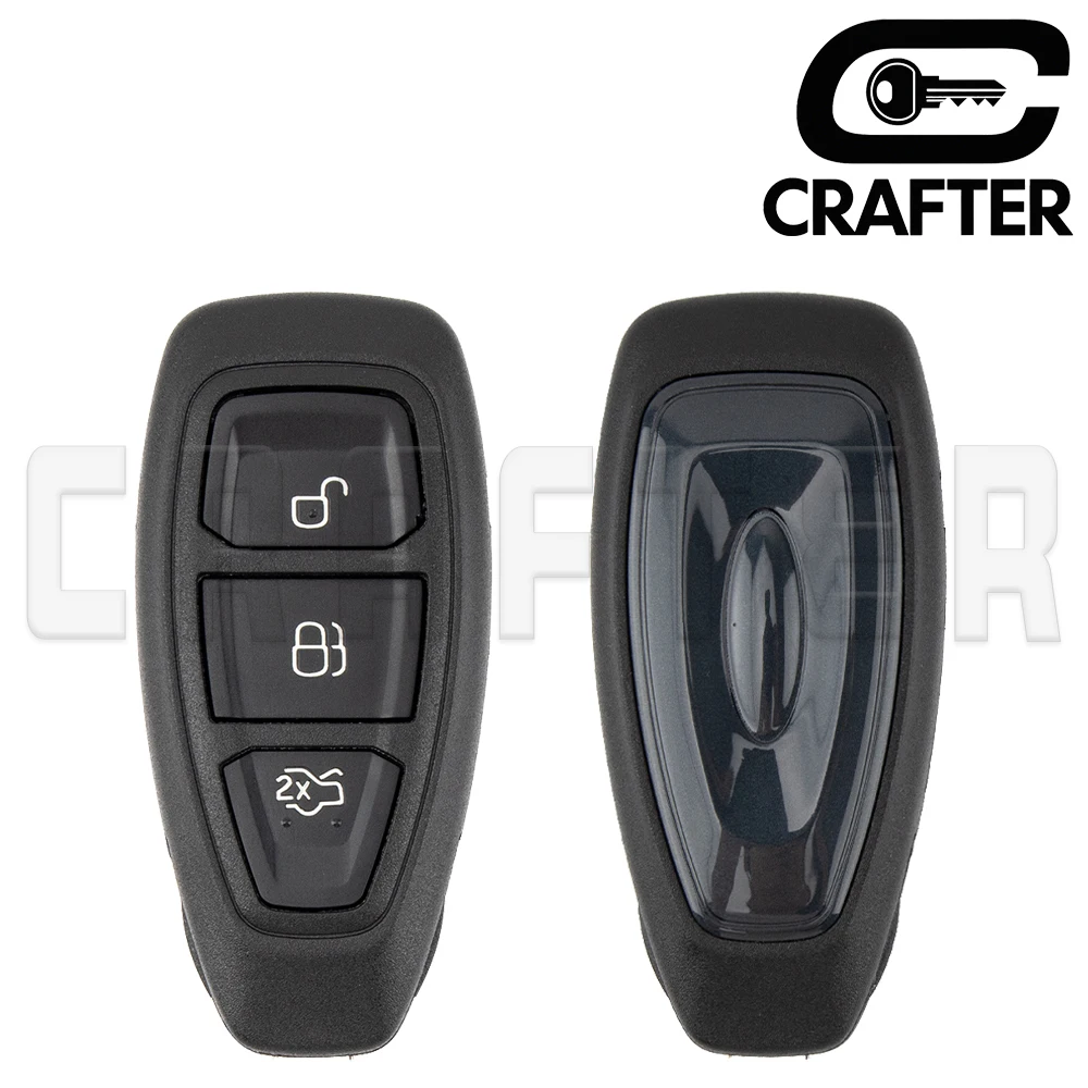 Key Crafters KR5876268 ID49/4D 83 CHIP 433MHz Smart Car Key For Ford Mondeo Kuga Fiesta Focus C-Max KR55WK48801 With Key Cutting