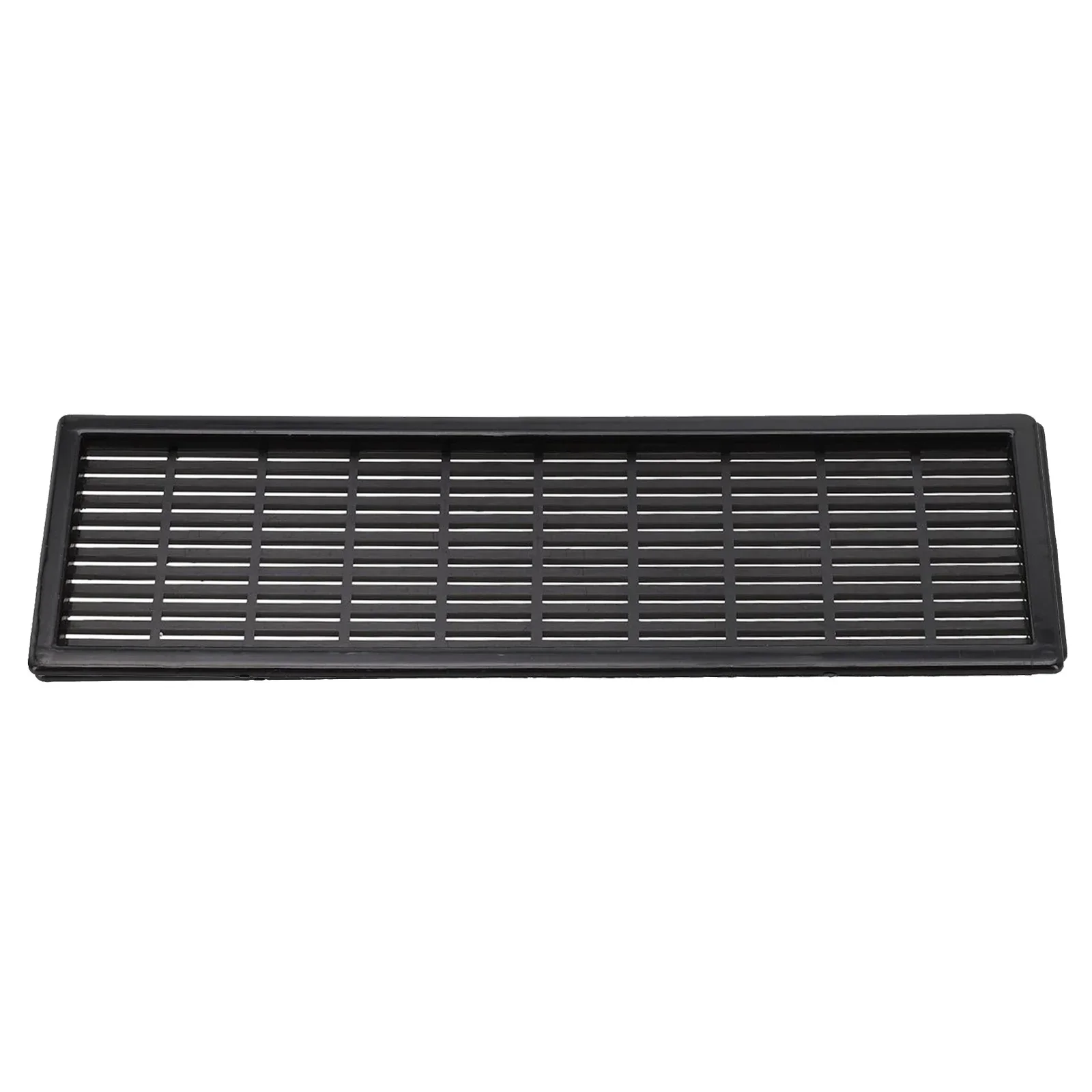 

Cover Ventilation Grille Rectangular Hole Silver / Black Enclose Spaces Plastic Computer Cabinets For Wardrobes