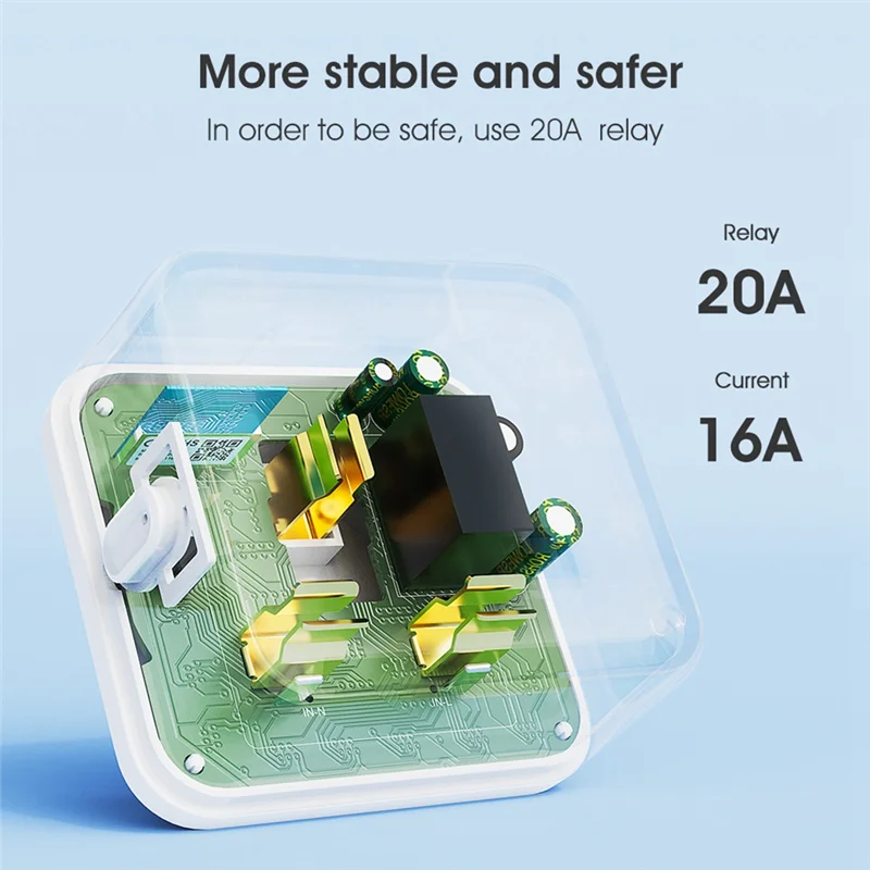 CS-Ewelink Wifi Smart Socket Universal Plug APP Controls Voice Timing 2.4G Wireless Plug Switch