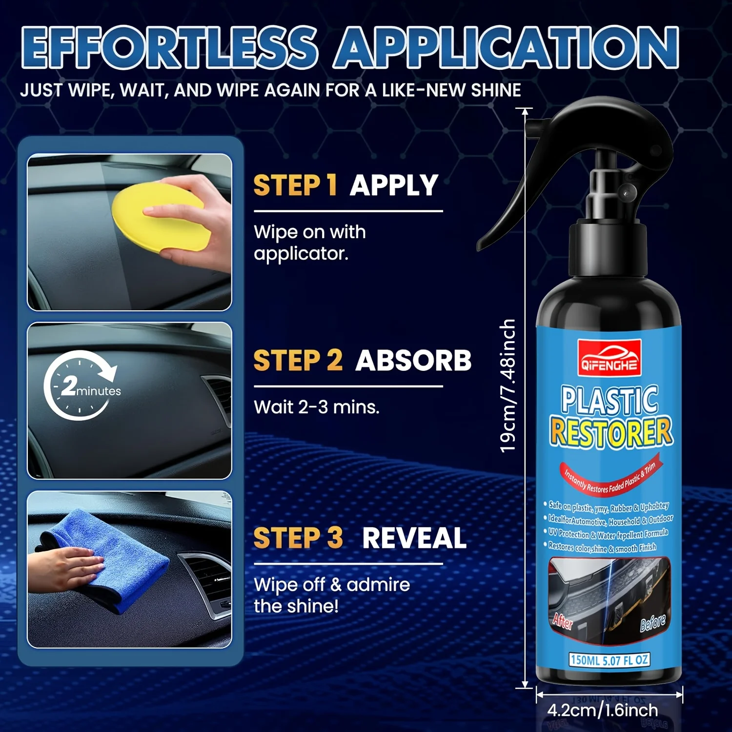Zwarte Trim- en Kunststofresta - Trim Restorer Plastic recensie en prijs