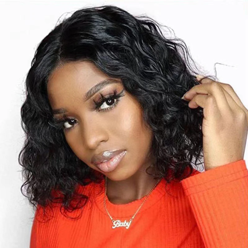 

Африканская женщина, маленькие вьющиеся волосы, шарик, женская мода, Европа и Америка, соответствующий парик, вечерние головные уборы, химическое волокно, короткие вьющиеся волосы