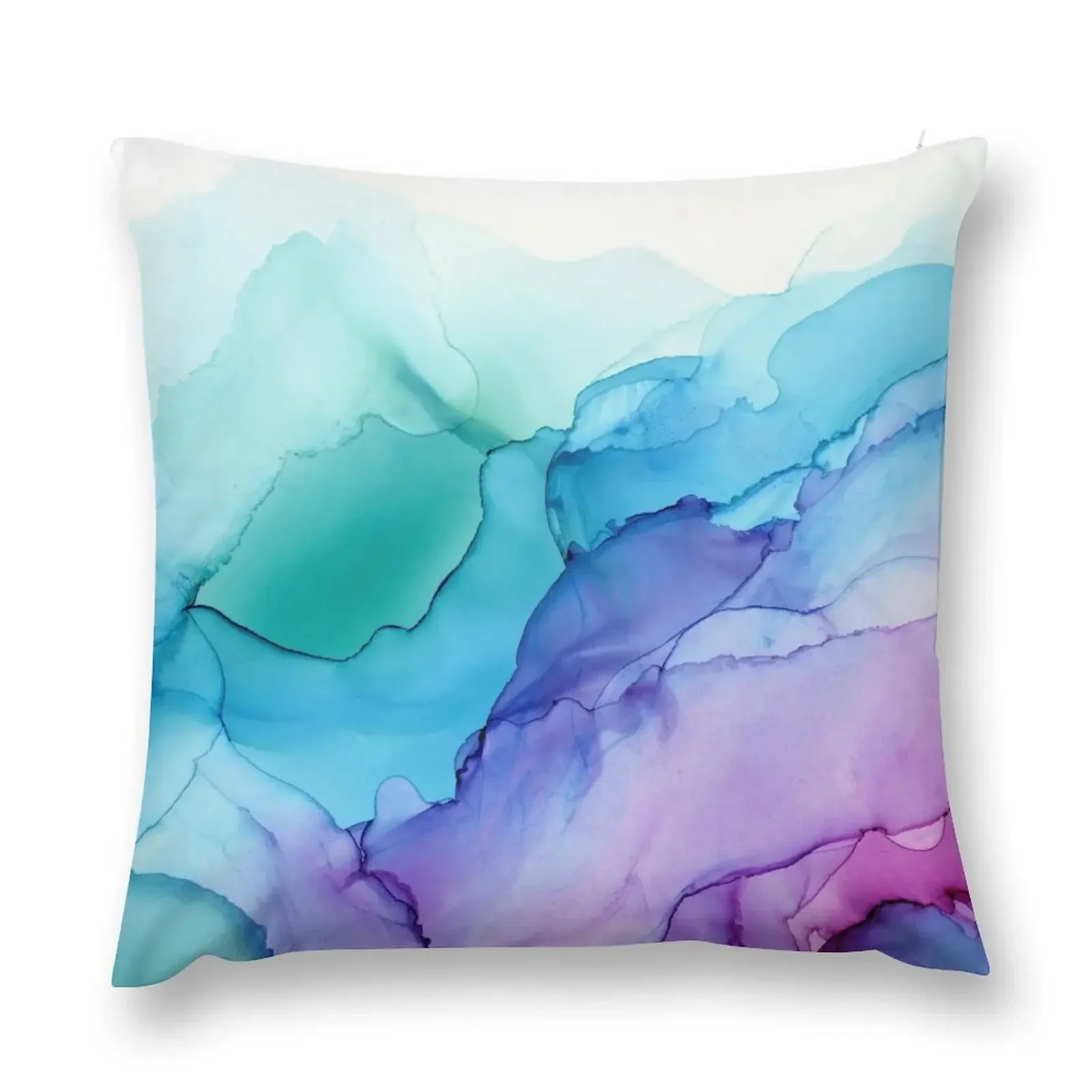 Abstract Colorful Ink Painting Throw Pillow Sitting Cushion Luxury Cushion Cover Luxury Pillow Case pillow