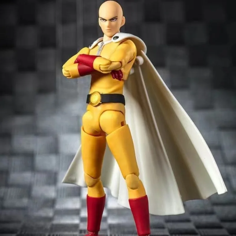 W magazynie Dasin/Great Toys/GT Model One Punch Man Saitama Genos Garou 1/12 14cm/5.5 Cal SHF/S.H.F PVC Figurka akcji Zabawki Prezenty