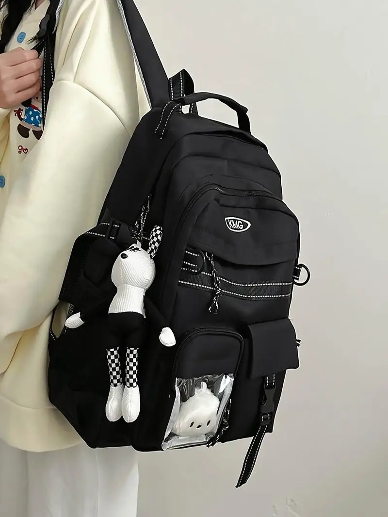 

Large Capaci Casual Dual oulder Bapa for Junior And High School Girls College Students Korean Design Sensation School...