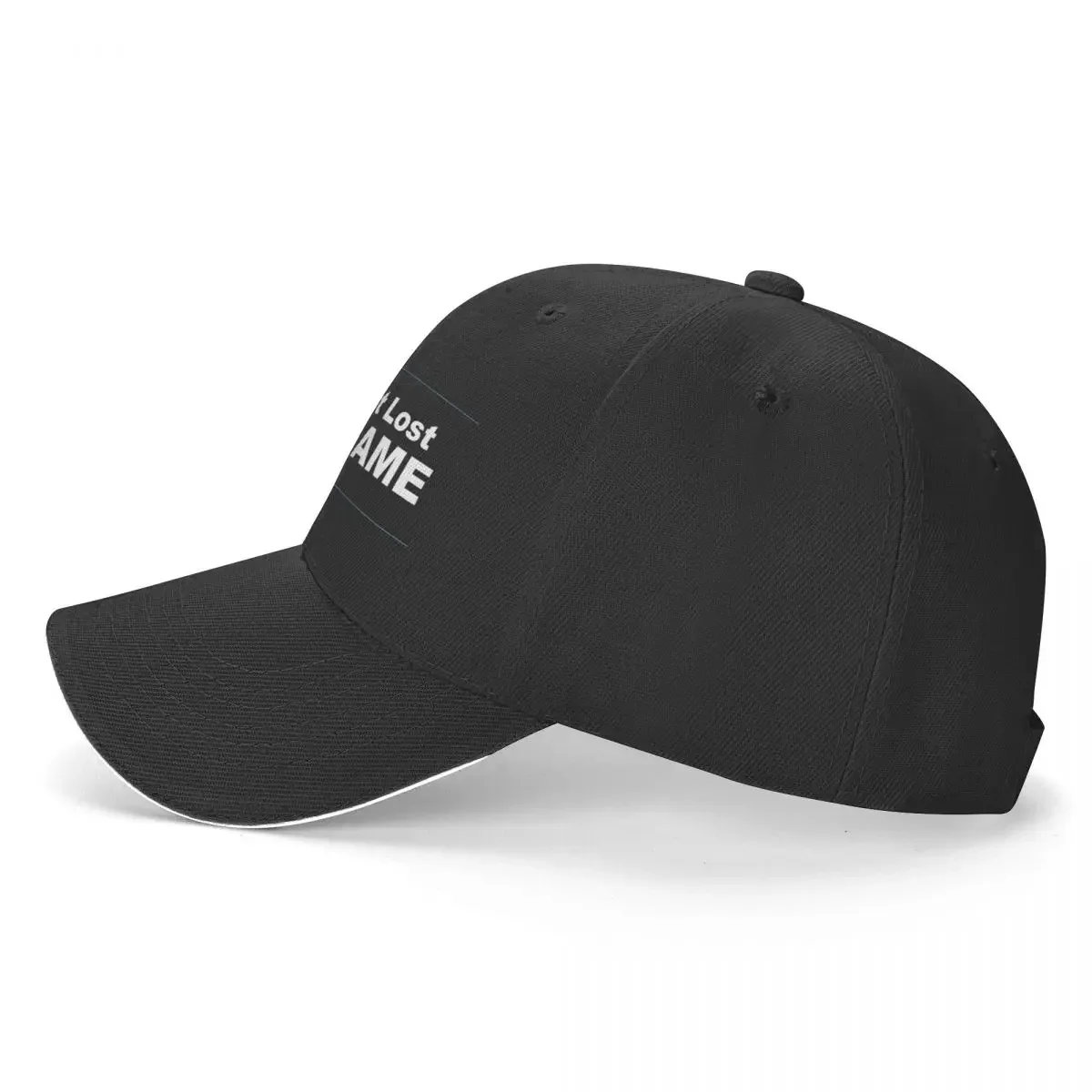 You Lost The Game Baseball Cap funny hat black Custom Cap Designer Hat Men's Caps Women's image 3