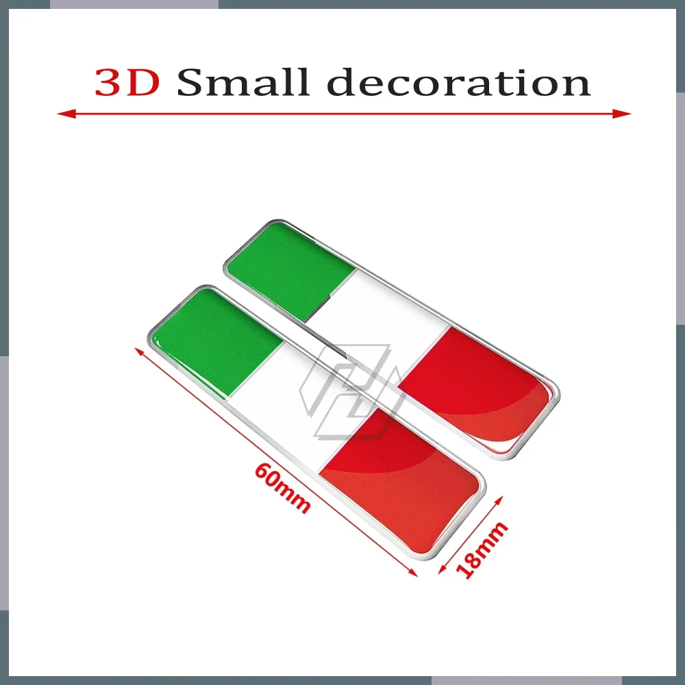 

3D Resin Italy Sticker Italia Decal for Motorcycle Car AVT Bike Decals Motorcycle Decoration For PIAGGIO VESPA GTS GTV LX Decals