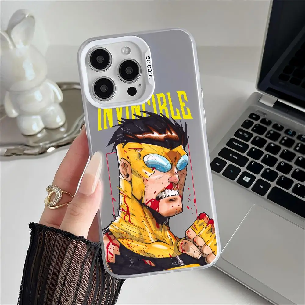 Anime I-Invincibles Phone Case for Samsung Galaxy S26 S25 S24 S23 S22 S21 S20 Note20 FE Ultra Edge Plus 4G 5G Anti Fall Matte