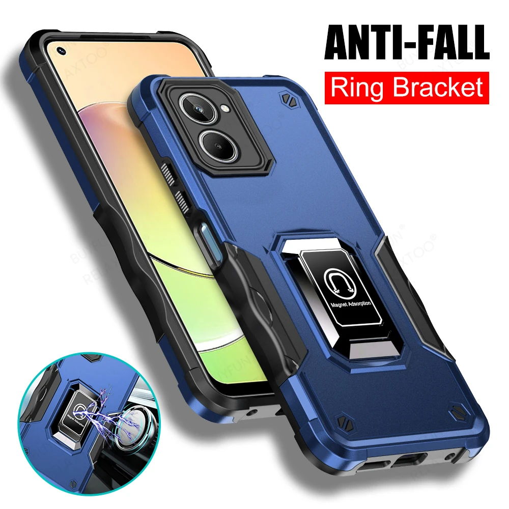 Shockproof Kickstand Protect Funda For Realme10 Realme 10 4G RMX3630 6.4