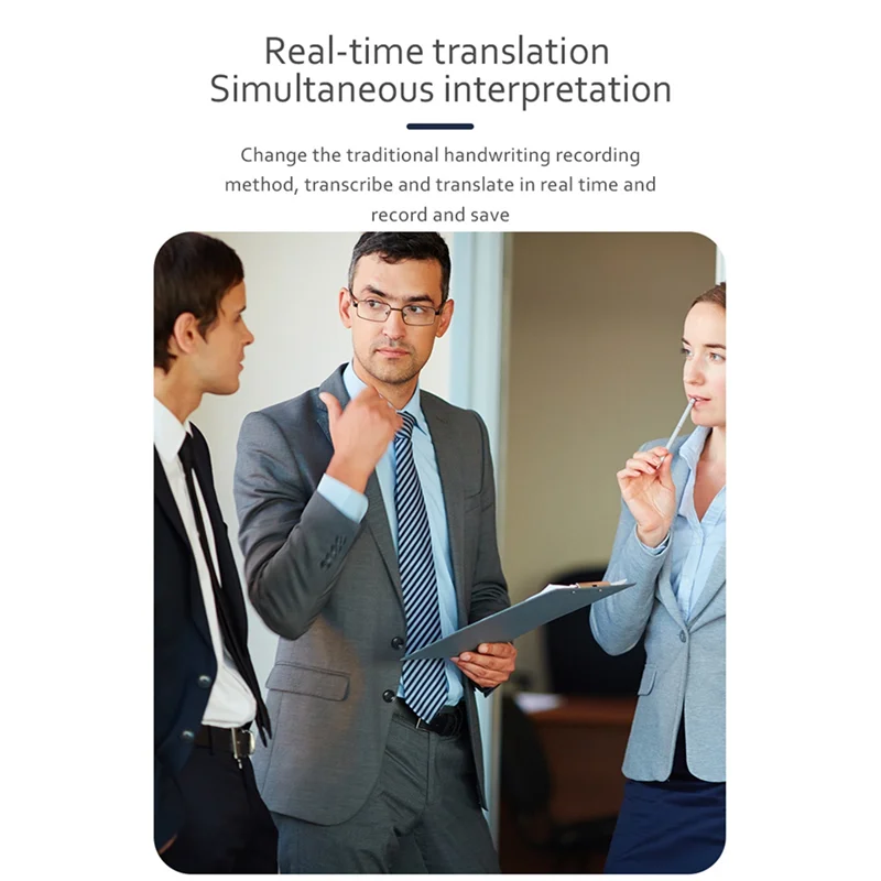 

Stylish-139 Languages Translator Smart Voice Translator Support Photographic Scanning Portable Offline Translator