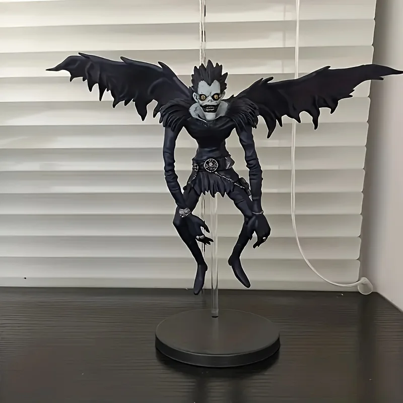 24cm anime estatuetas modelos death note ryuk yagami luz misamisa adorável ou assustador anime bonecas decoração da sala de estar
