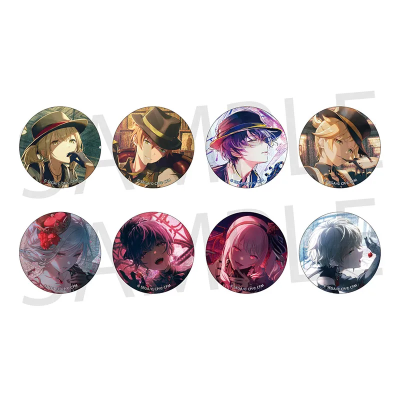 SEKAI PROJECT Spiel PJSK Vol. 52 B Kohane Akito Toya Shizuku Mafuyu Mizuki Original Anstecknadeln