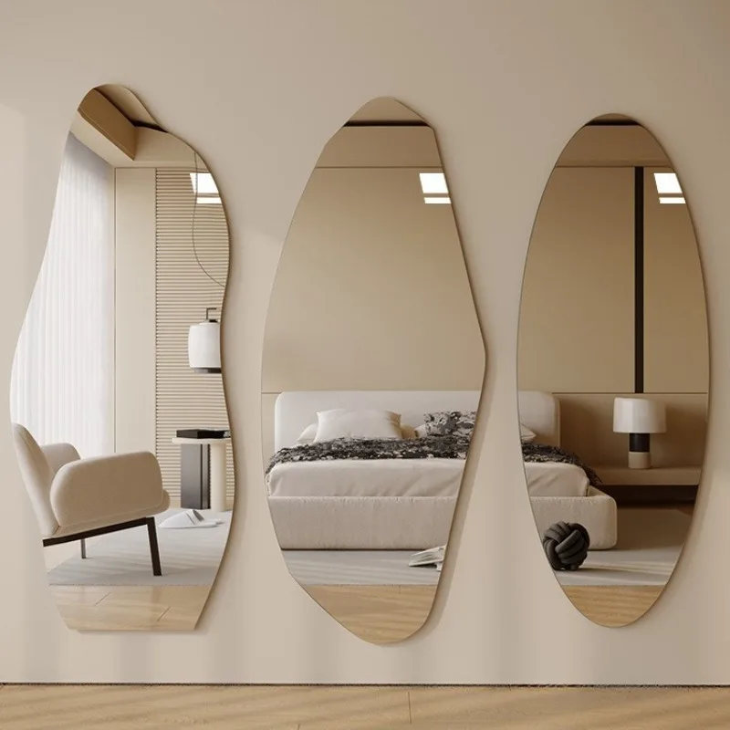 

Cloud full-length mirror wall-mounted special-shaped full-length mirror