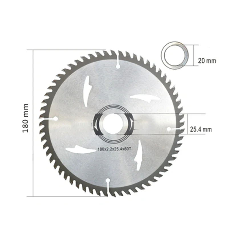 Circular Saw Blade Industrial Grade for Woodworking Sliding Table  Wood Cutting Tools 180mm (7