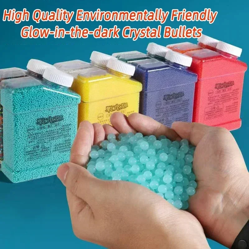 RR100000 7-8mm ブラスターゲルガン弾 グロックピストルトイガン用水鉄砲弾 AK47 ゲルブラスト M416用