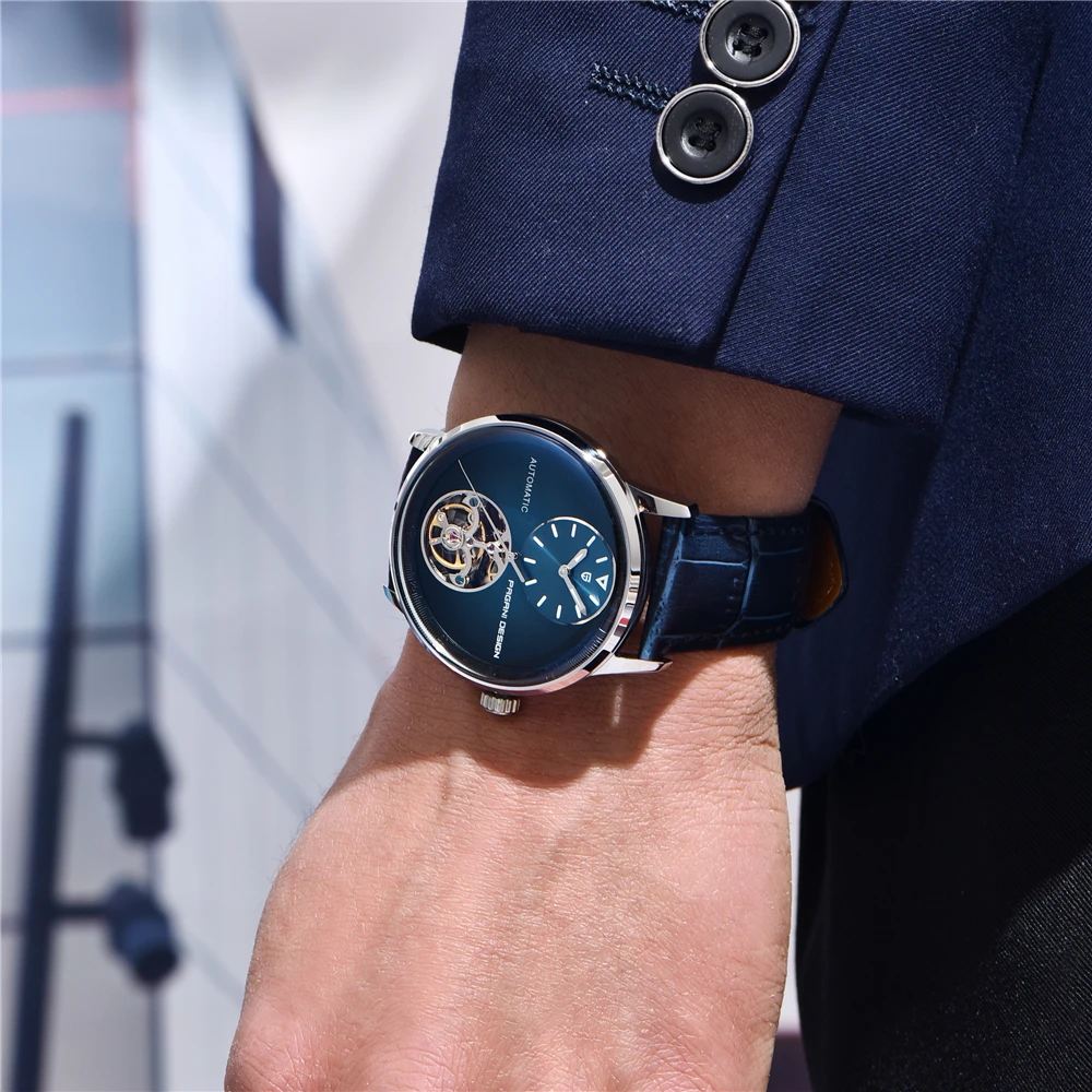 2025 PAGANI DESIGN nouvelle montre mécanique à mouvement automatique pour hommes 42MM montres continues pour hommes en acier inoxydable étanche à 100M