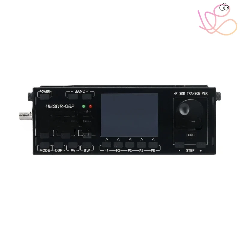 V0.6.3 HF SDR Transceiver Touch Screen QRP Transceiver Amateur Ham Radio With power supply + Microphone