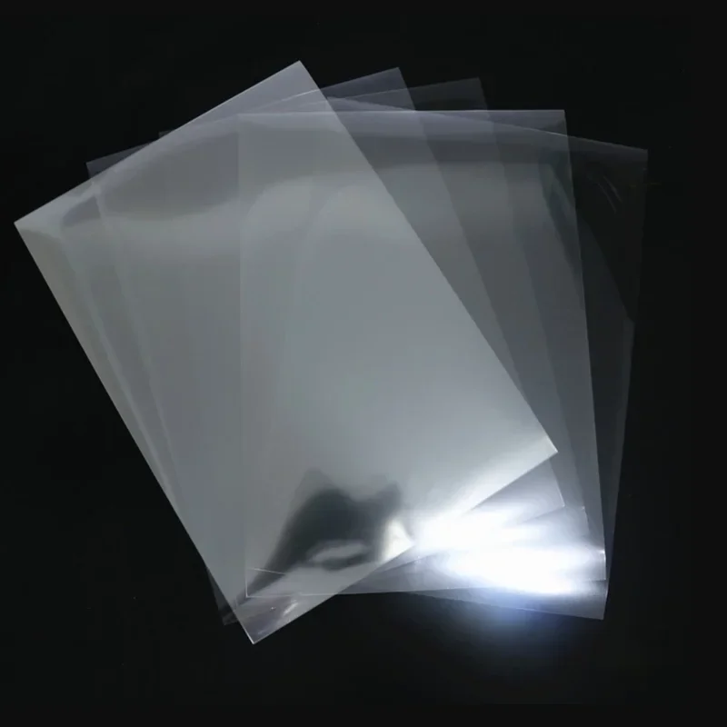 50Pcs a3 a4 Transparent Laser Film Paper for Screen Printing Projector Overhead Film for Laser Printer Double-side Photo