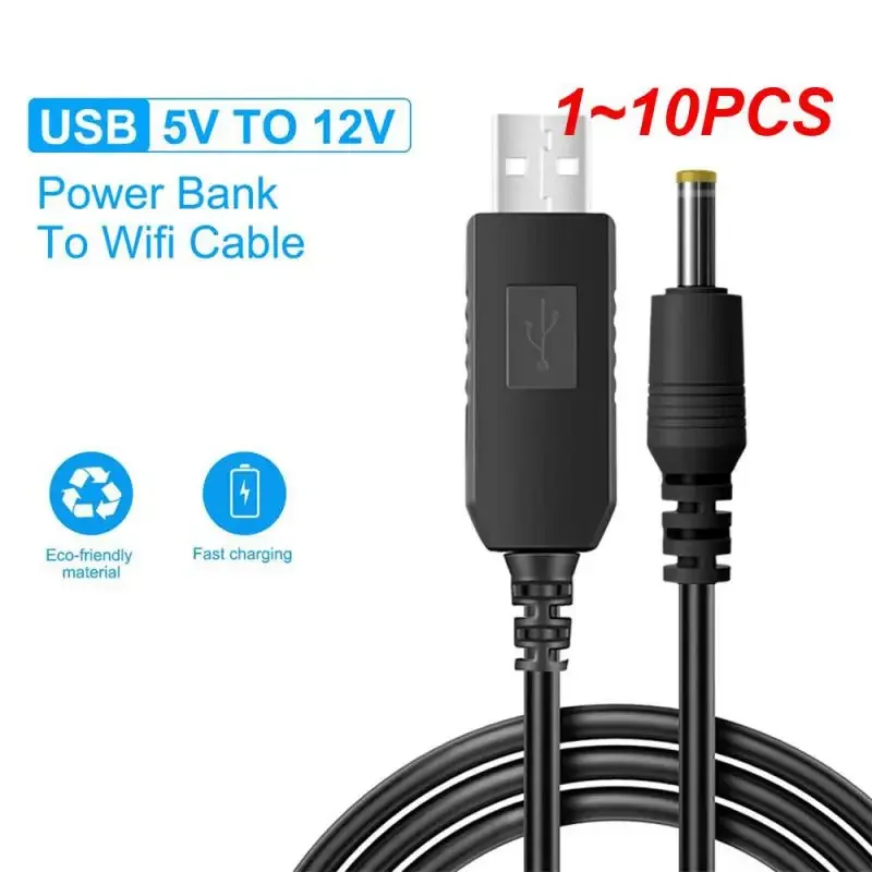 5v To 12vdc3.5 Round Head Boost Cable 6w 12v 0.5a Over-current Protection Durable Stable Prevent Damage Office Accessories 5.5mm