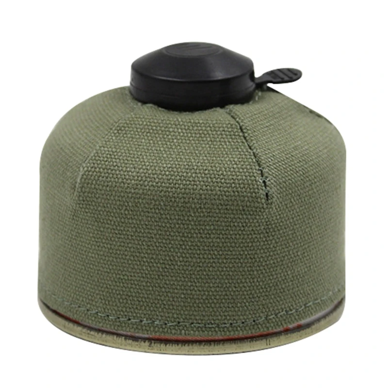 Camping Gas for Tank Cover for CASE Canvas Gas for Tank Storage Bag 110/450/230g Gas Canister Protective Cover Flat Gas