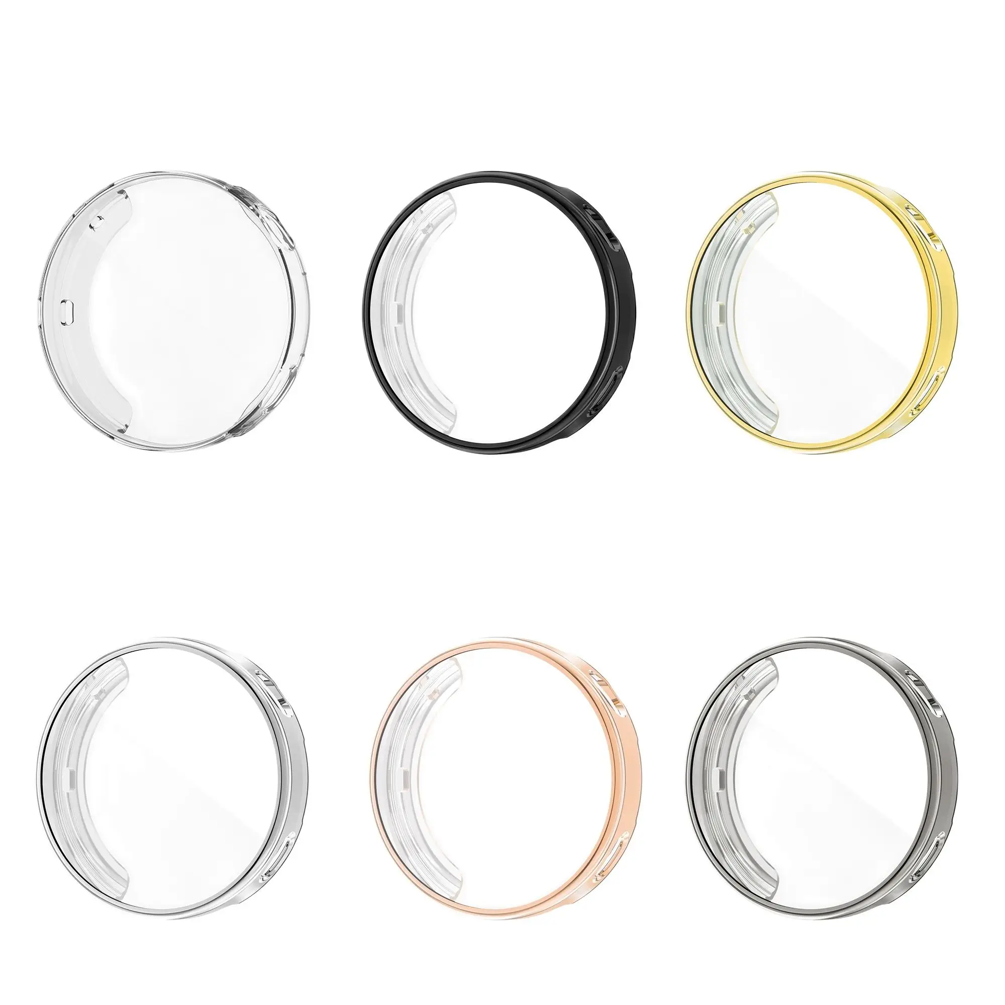 TPU Transparent Full Protective Case For Huawei Watch GT 4 41mm 46mm Smart Screen Protector Cover Shockproof Ultra-Thin Shell