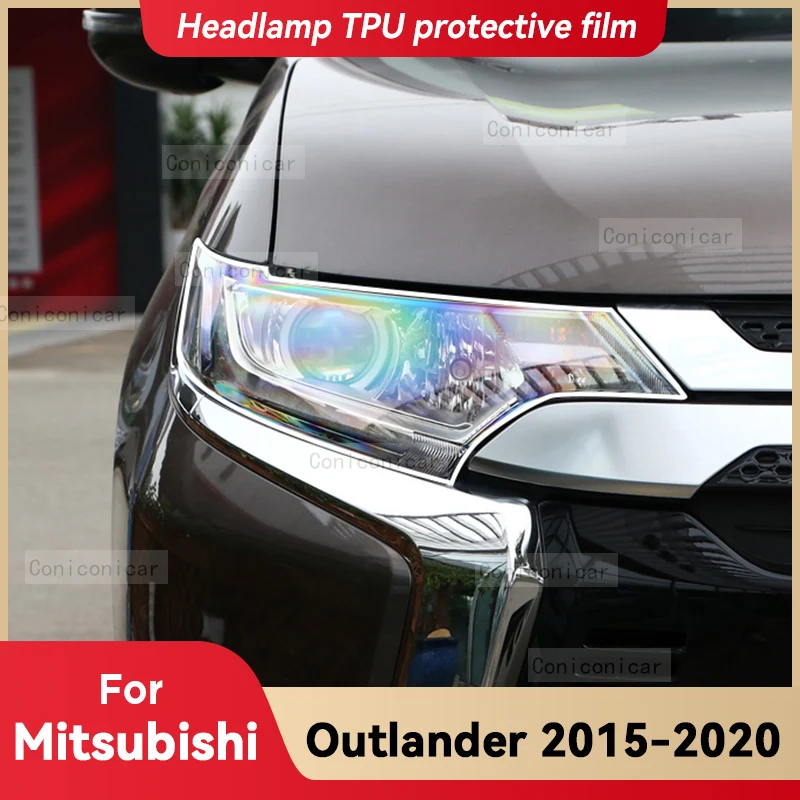 

Прозрачная защитная пленка из ТПУ для передней фары MITSUBISHI OUTLANDER 2015-2020