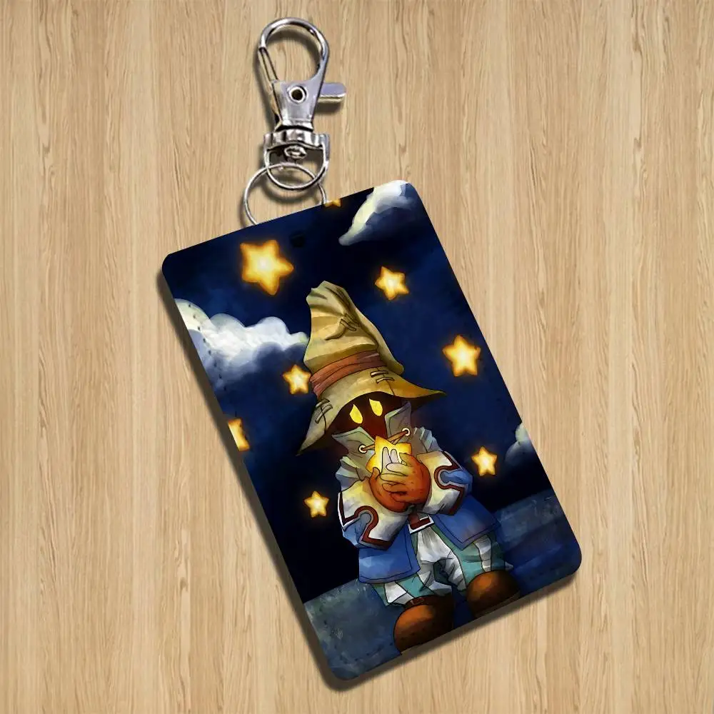 Zidane Tribal Vivi Ornitier FF9 카드 홀더 키 체인 키 링 도어 잠금 장치 보안 선물용 보호 케이스