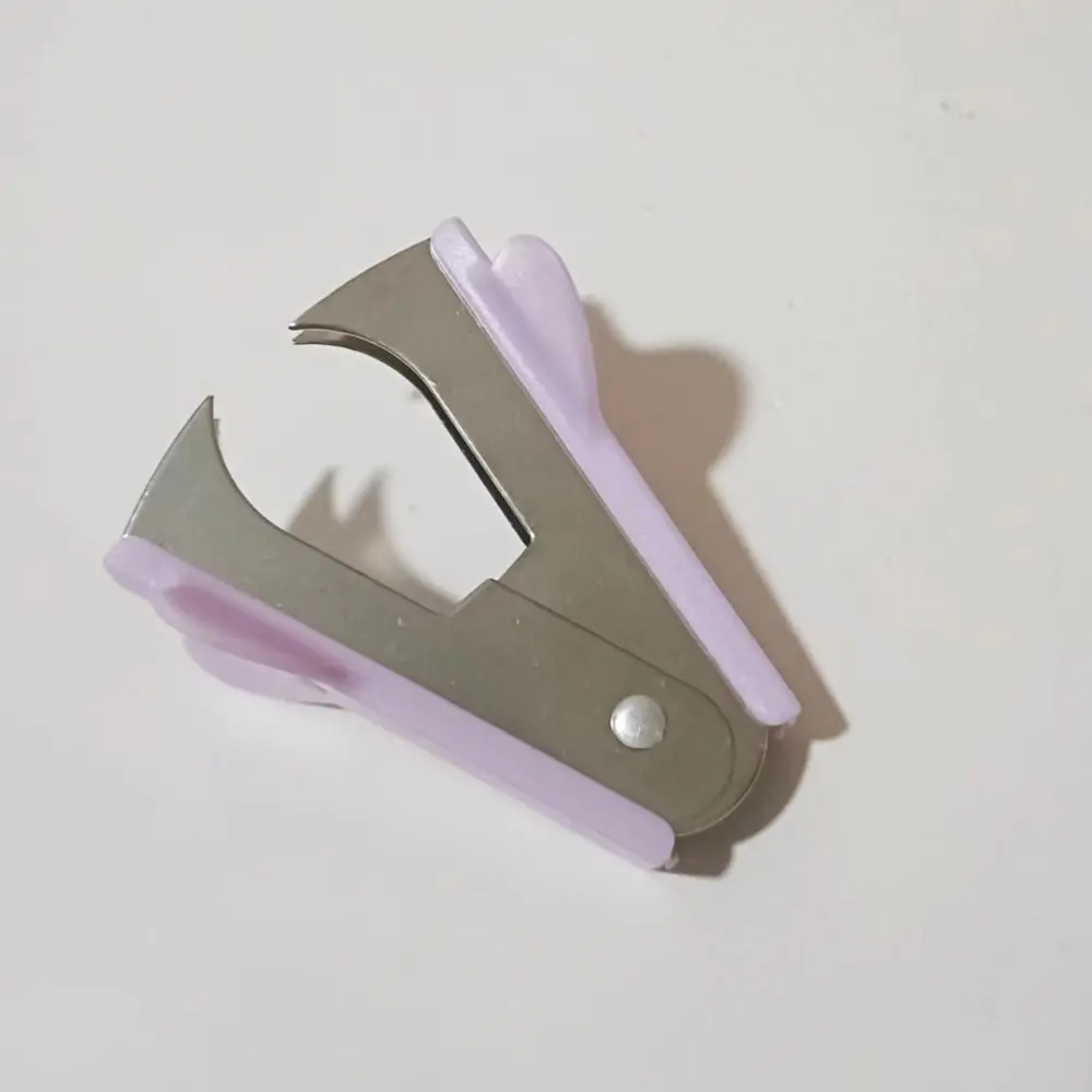 Staples Removal Tool Mini Staples Remover Multifuntional Less Effort Staple Extractor Nail Out Macaron Color Staples Puller