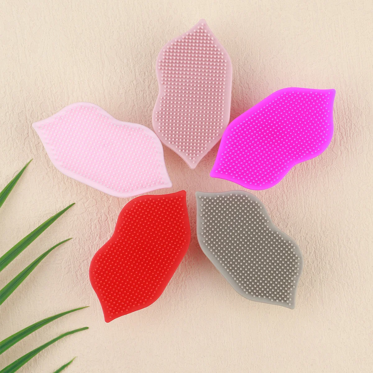 Silikon Lip Peeling Gesichts Reinigung Pinsel Gesicht Peeling Nase Sauber Pinsel Mitesser Entferner Schönheit Hautpflege Werkzeug