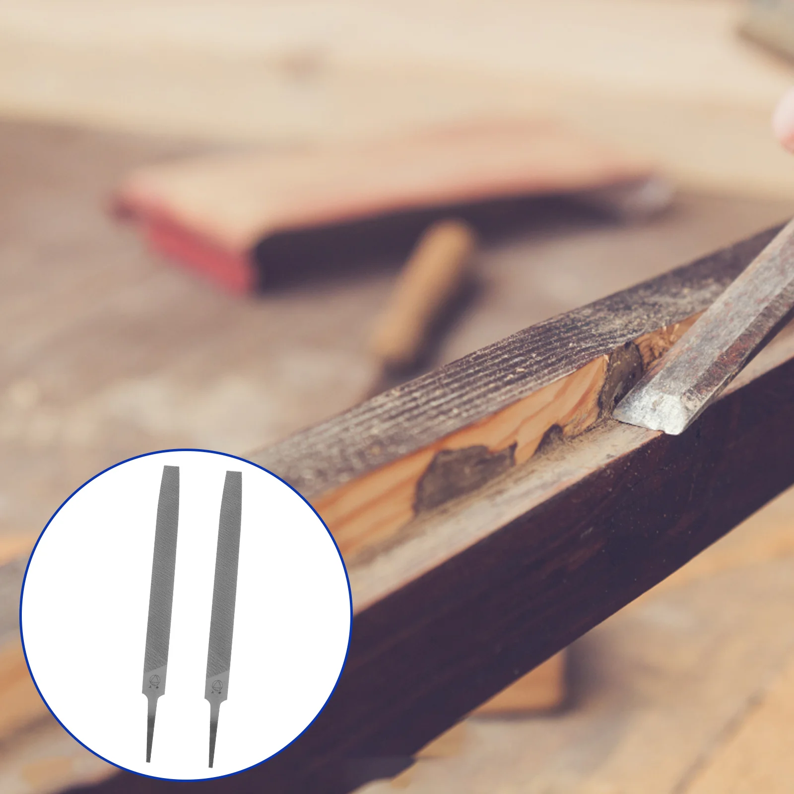 2 Pcs Sharpens Best Steel File Para Afilar Cuchillos Sharpening Metal for Axe Tool Mill File