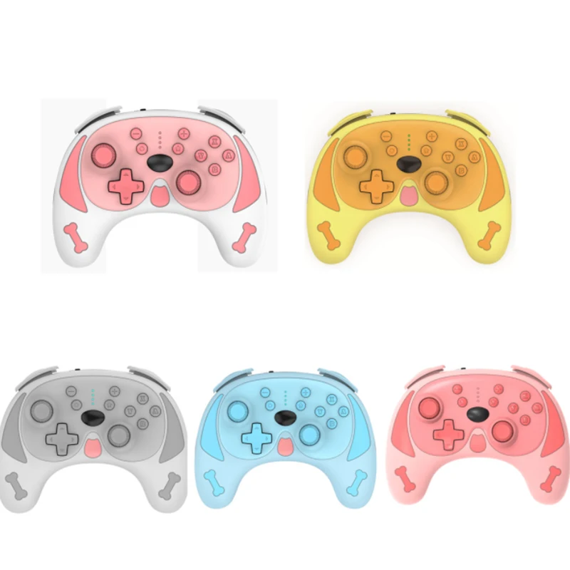 

Multi-colored Wireless Gamepad for Nintendo Switch Pro Controller with Wake-Up Function for Switch Pro Joystick Gamepad