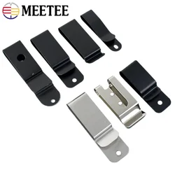 10/20/50Pcs Metal Belt Clip Buckles Wallet Hook Holster Clips Key Pocket Loop Man Waistband Clasp DIY Craft Hardware Accessories