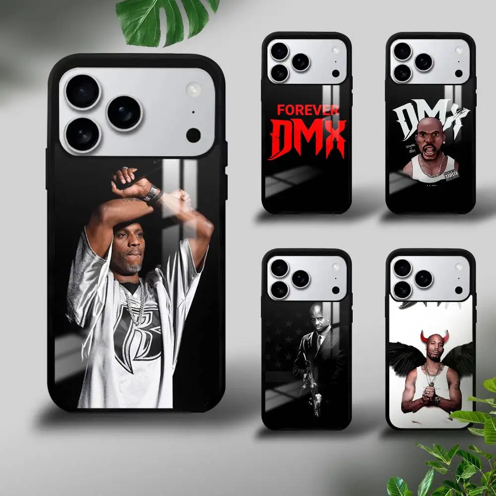 

Phone case 1PC Rapper D-DMX For iPhone 17 16 15 14 13 12 11 Pro Max Mini Plus Hard Mirror Funda