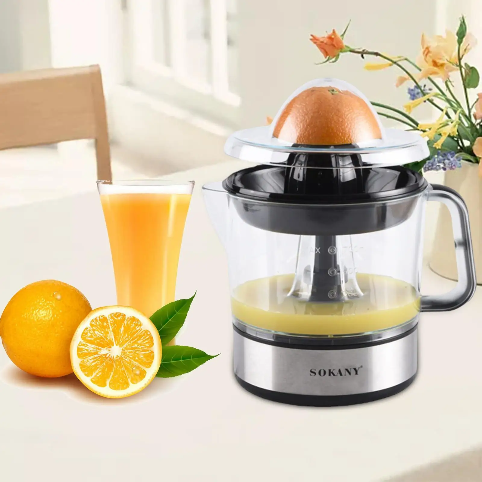 Electric Juicer Fruits Masticating Machine Electric Squeezer for Grapefruit Orange